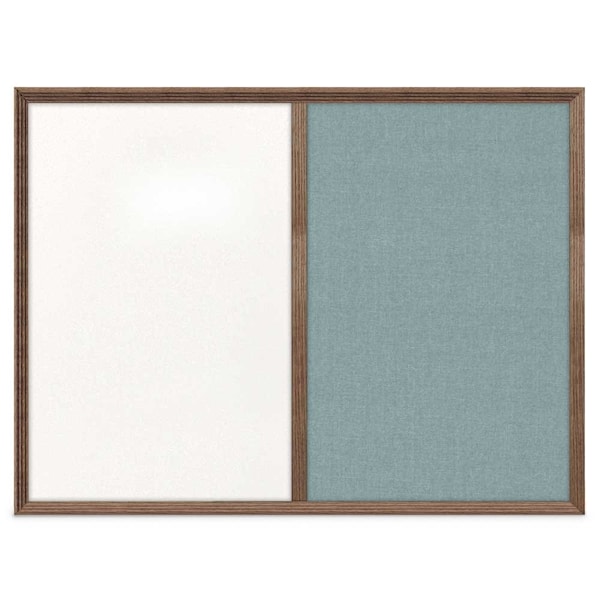 Enclosed Corkboard, 1 Door, 72"x36", 4" Fra